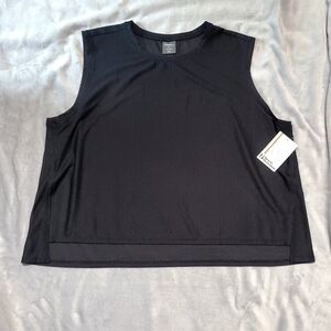 Sports Illustrated Black Activewear Tank Size 2X NWT